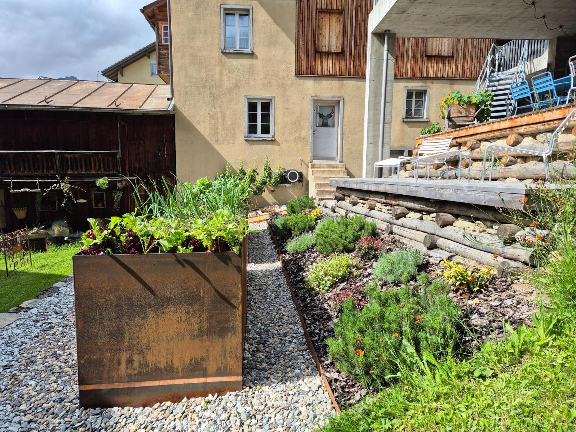 Nostalgie Bed & Breakfast Chraemerhus Curaglia Exterior photo